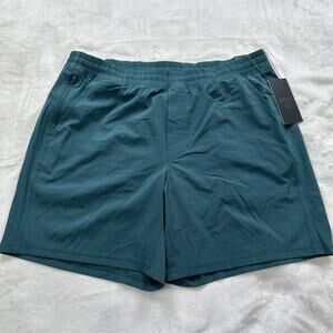 VRST Athletic Performance Shorts Mens Size XL‎ 7" Inseam Blue Green Boxer Lined